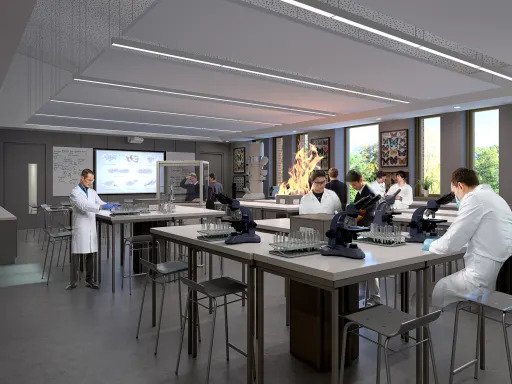 Harrow school science lab