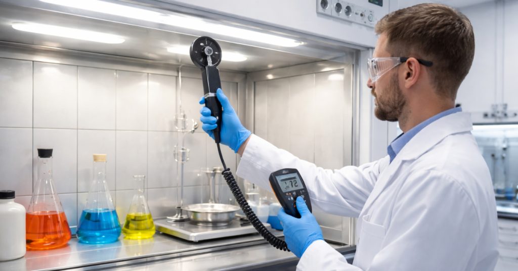 Lev Lab Fume Cupboard Testing UK (COSHH & LEV Guide) | Safelab