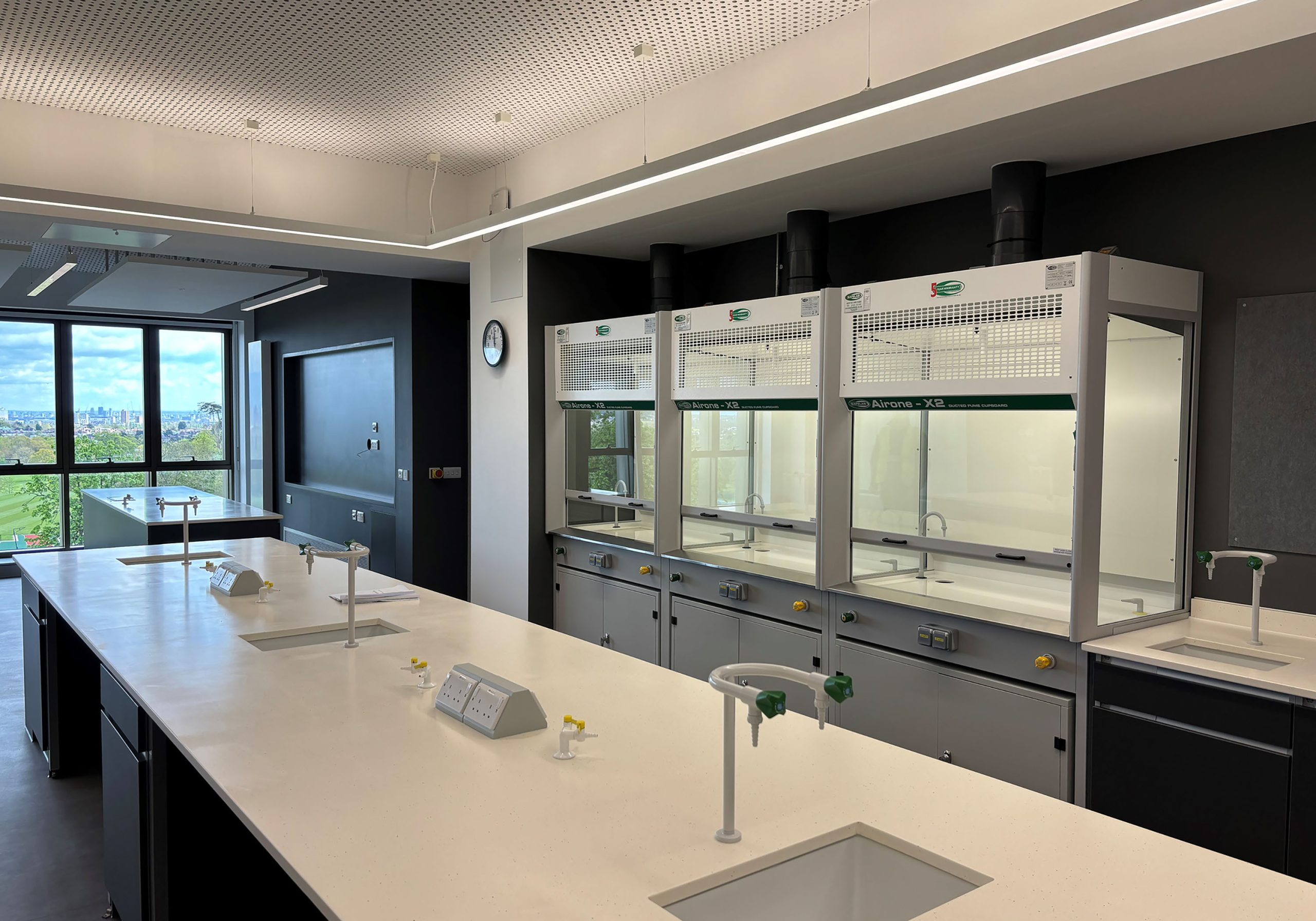 Harrow school fume cupboards